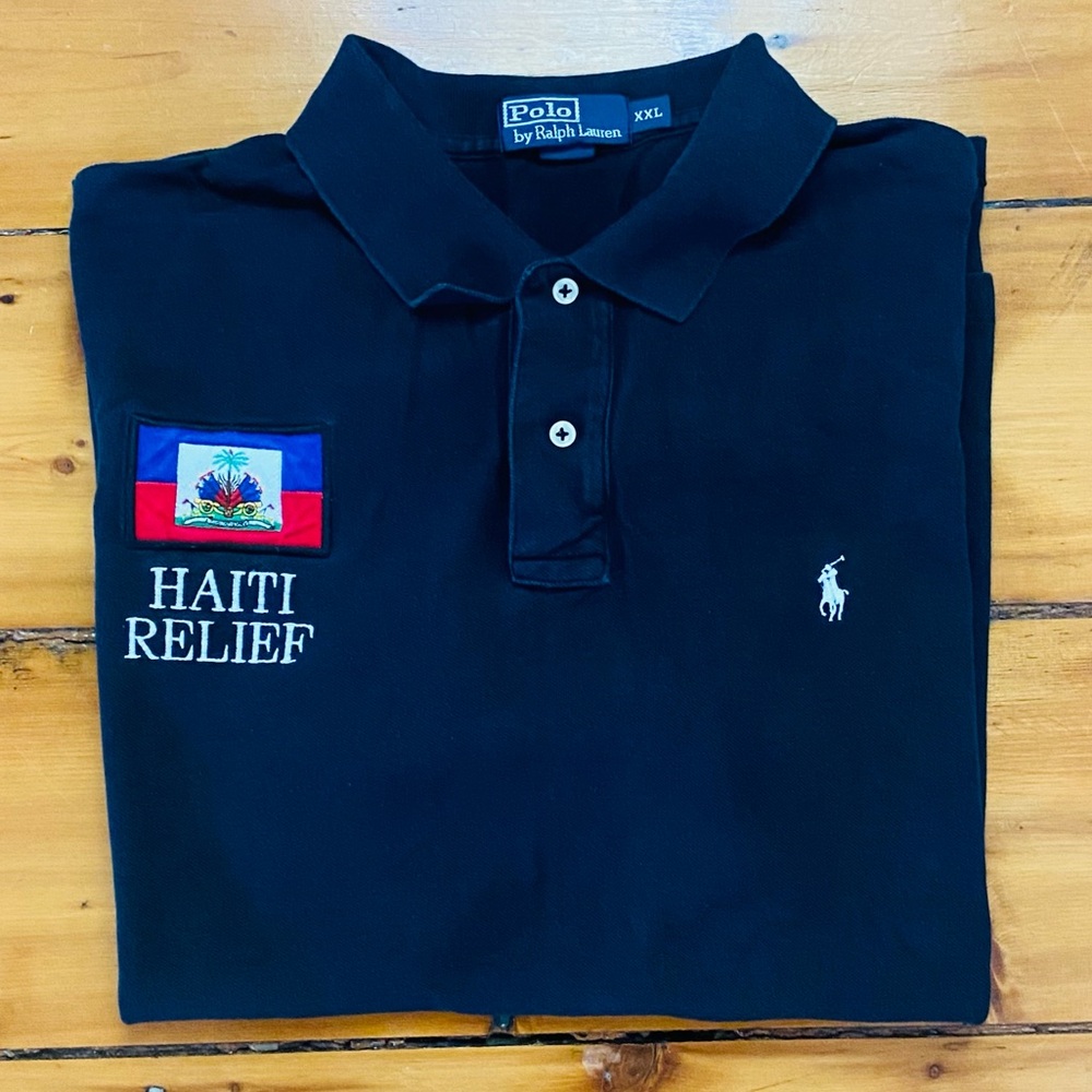 RARE 2010 HAITI RELIEF RALPH LAUREN POLO
